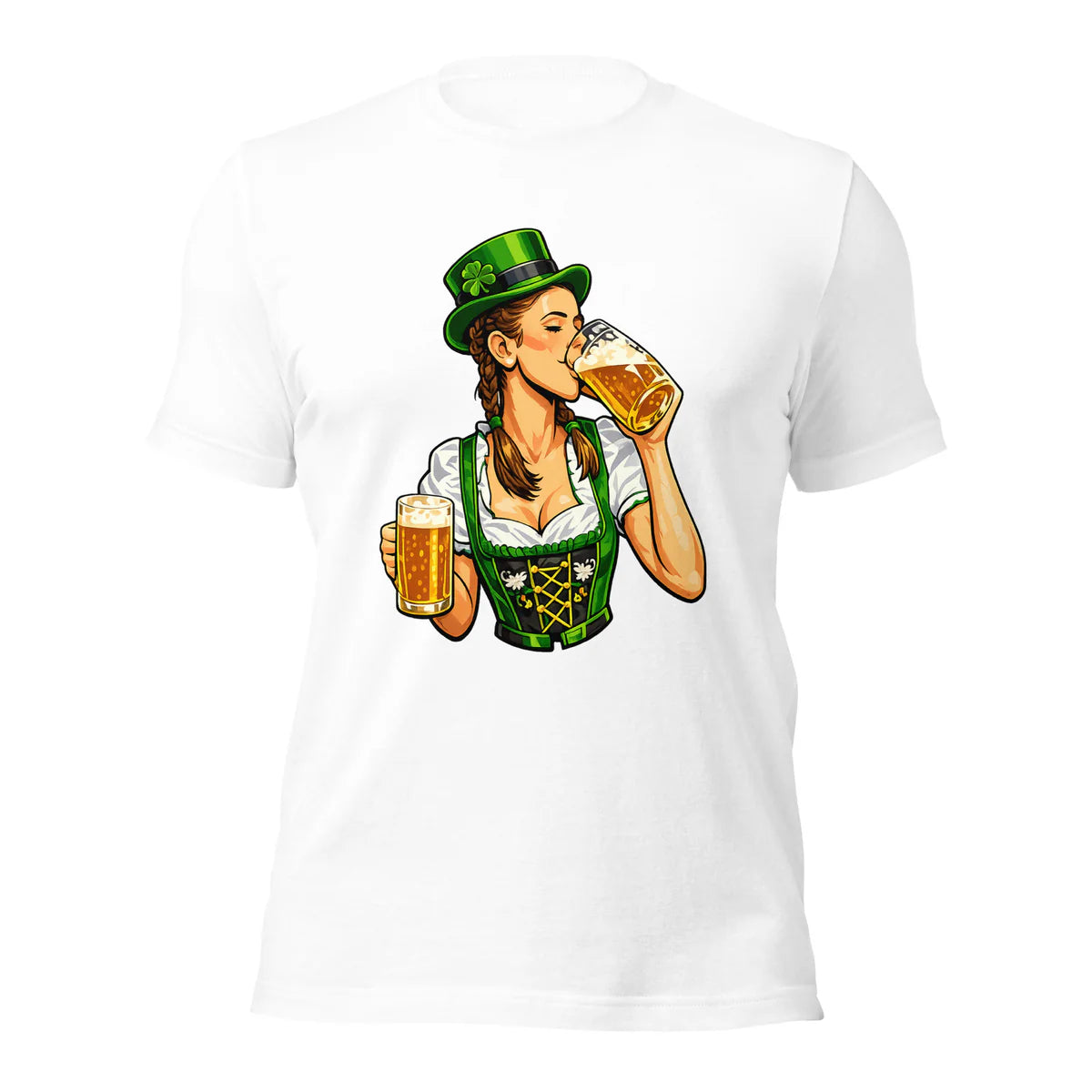 Girls Just Wanna Drink Beer T-Shirt – Funny Women's Party Tee