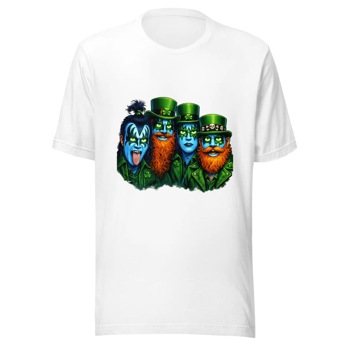 Luck Goes Loud T-Shirt – Leprechaun KISS Rock Tee | LepBeer