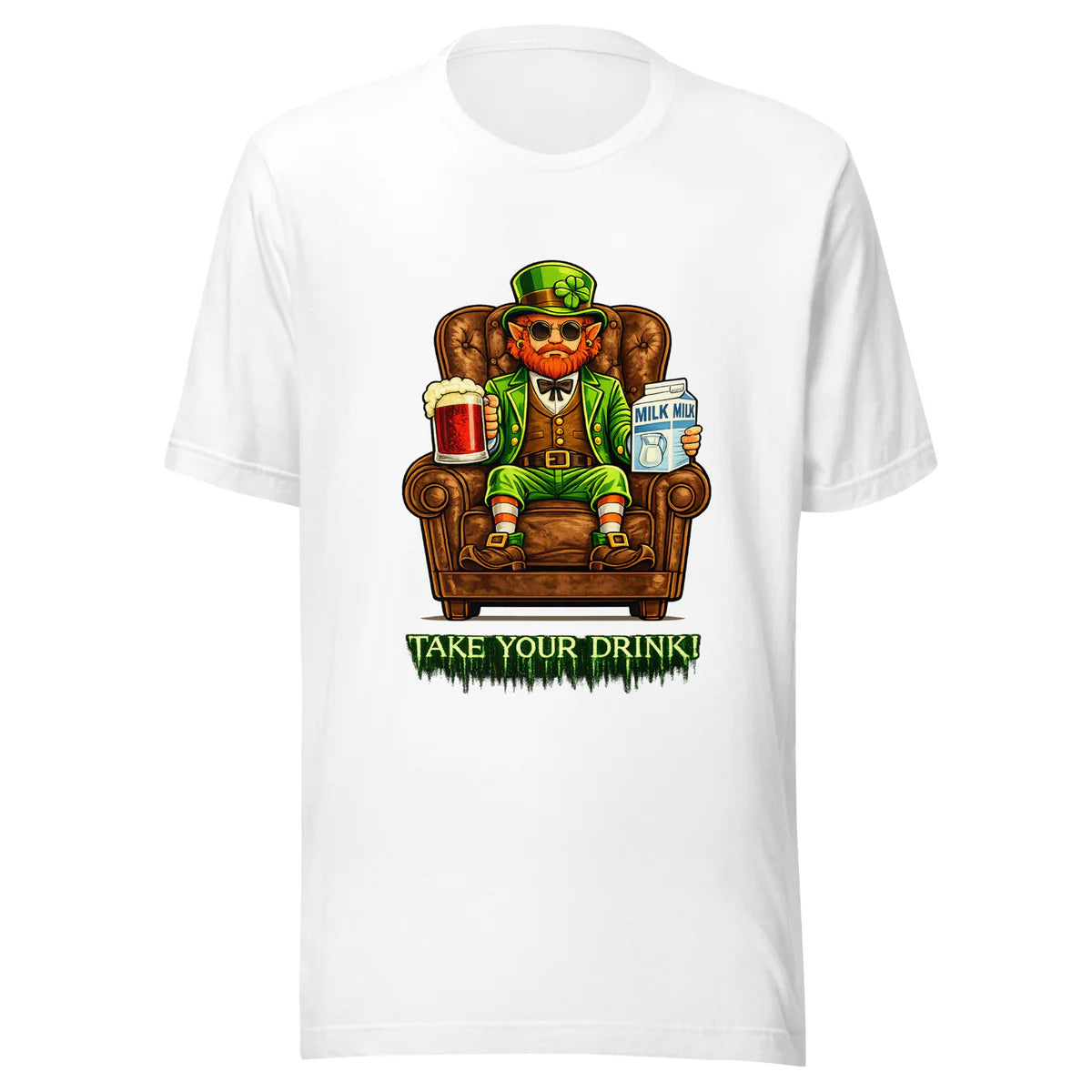 The "Brew-pheus" Leprechaun Tee – St. Paddy's Matrix Parody | LepBeer